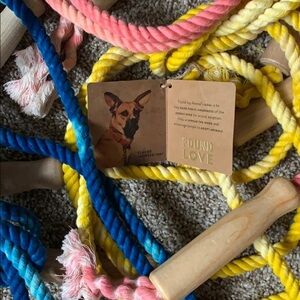 Jump Rope with Wooden Handels